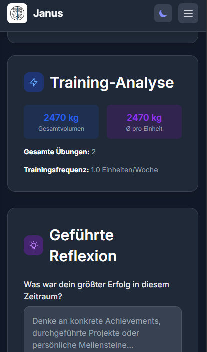 Reflexion und Review System